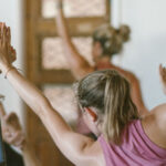 Jennifer Guthrie Teaching Yoga Class
